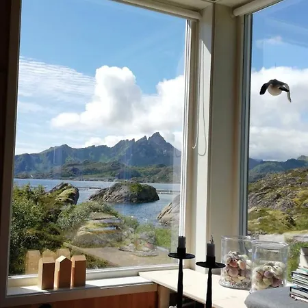 Unique Private Cabin In Lofoten Leknes Exterior photo
